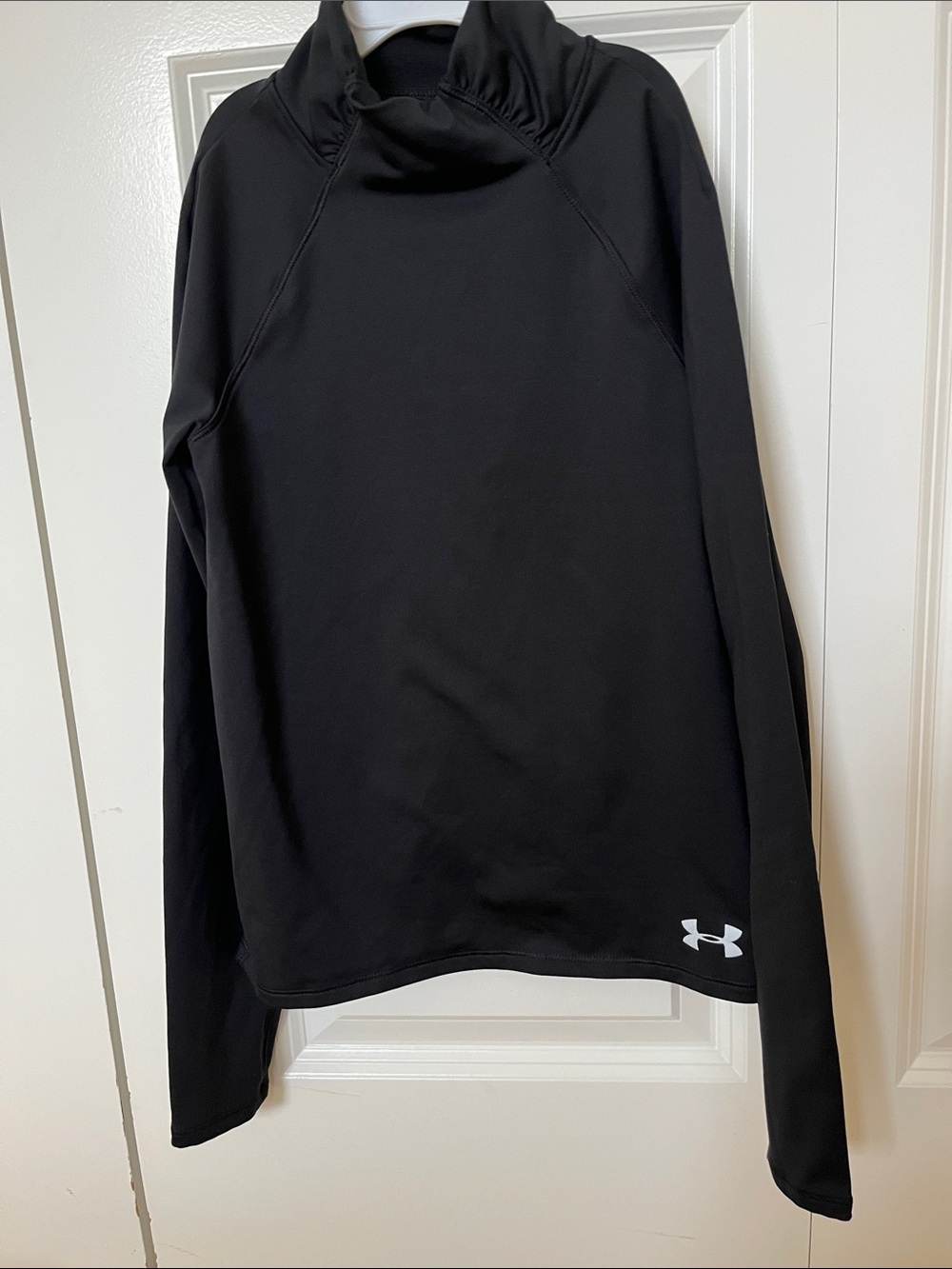 Under Armour Black children’s  Turtleneck Performance Pullover